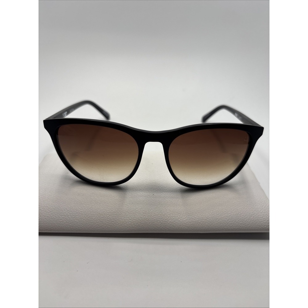 Spy Cameo Sunglasses - Shiny Black - Happy Lens Grey Polarized 55-17-145 #C31